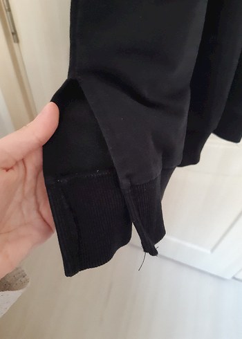 Siyah Kadın Sweatshirt - Görsel 3