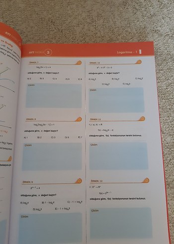 Beden YKS AYT Matematik Test kitabı