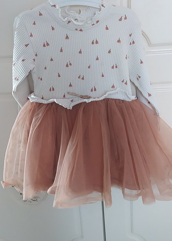 Tütülü kışlık elbise - Görsel 3