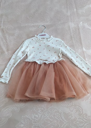 Tütülü kışlık elbise - Görsel 8