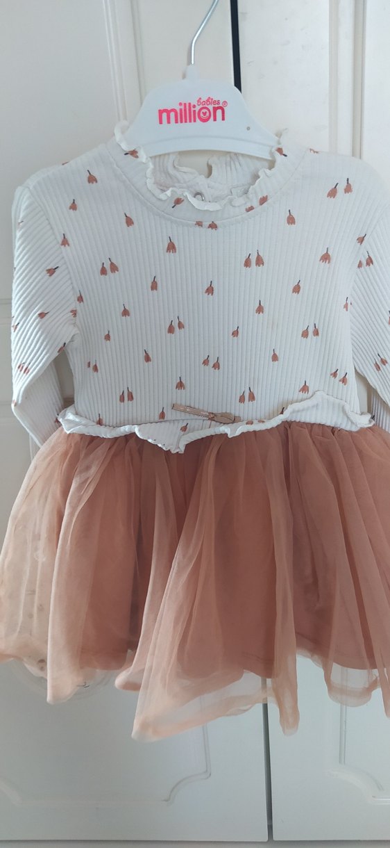 Tütülü kışlık elbise - Görsel 2