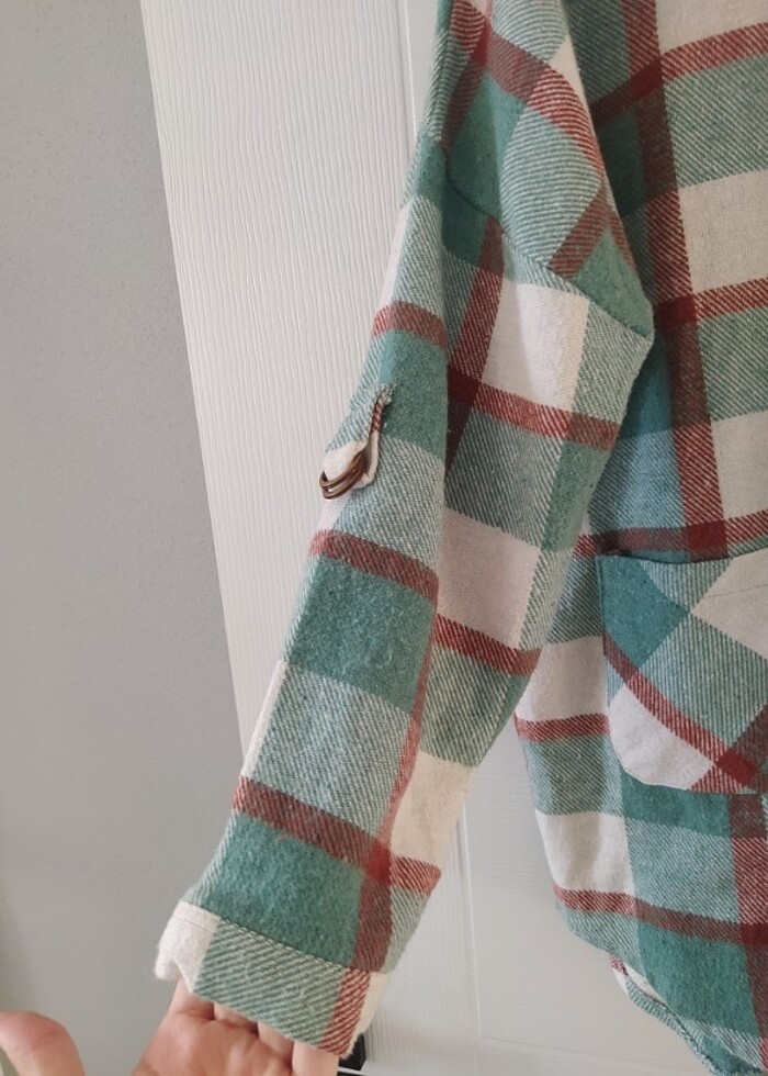 Unisex oduncu gömleği  - Görsel 2