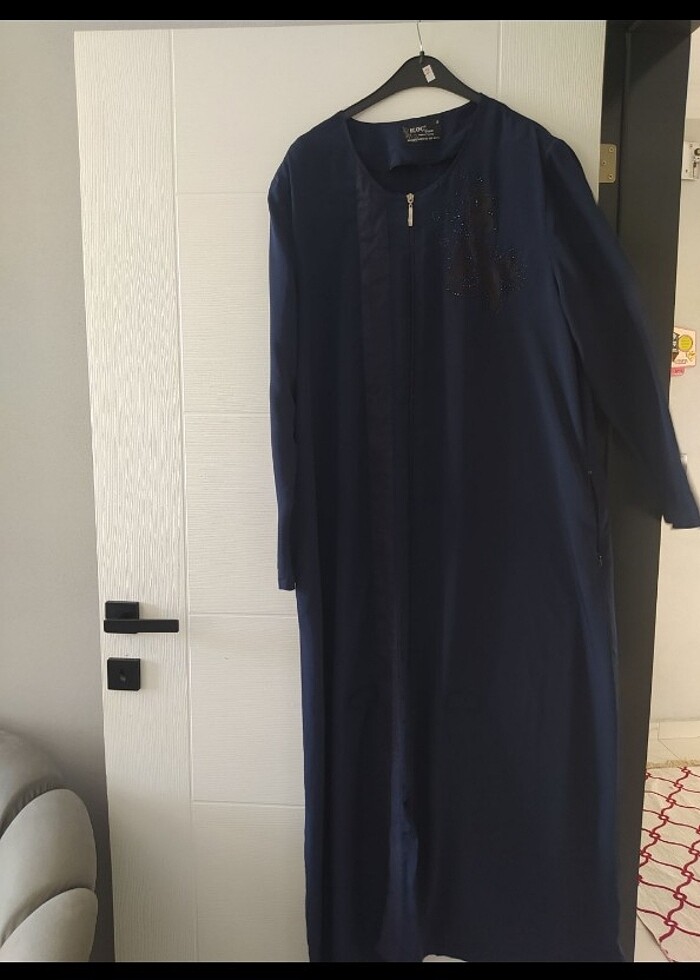 46 48 50 uyumlu kadın ferace - Görsel 2