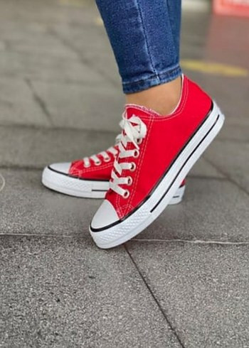 Kırmızı All Star Converse - Görsel 2