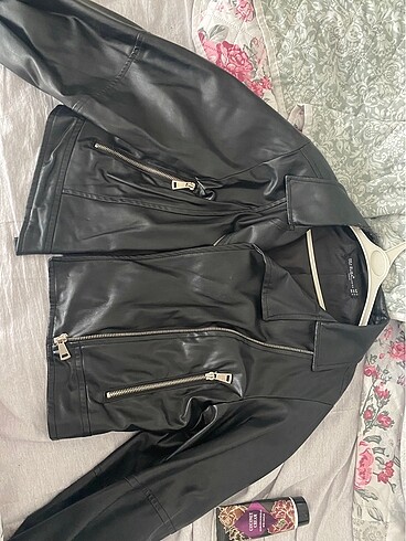 Oversize deri ceket