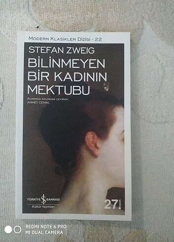 bilinmeyen bir kadının mektubu