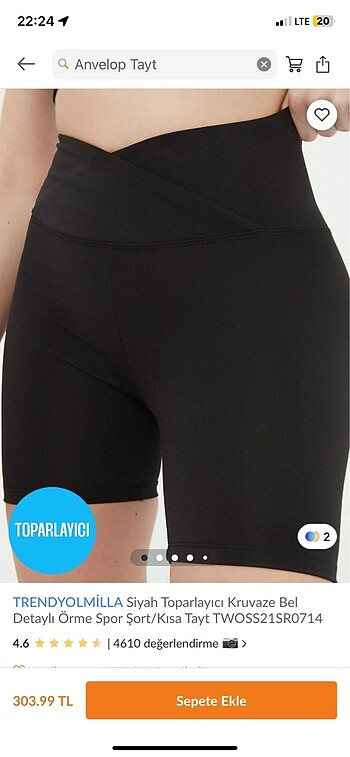 Trendyol & Milla Trendyolmilla toparlayıcı tayt