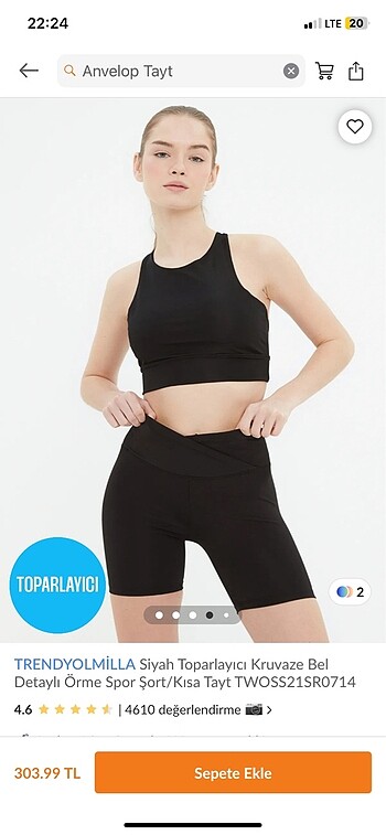 s Beden Trendyolmilla toparlayıcı tayt