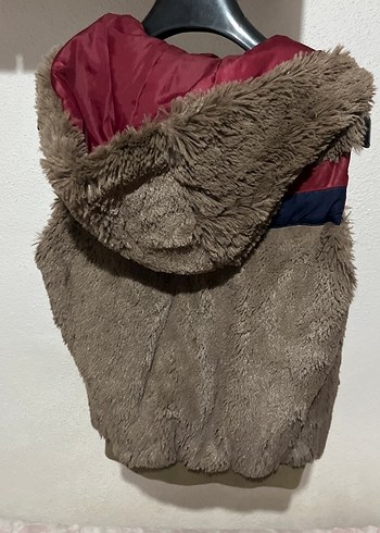 Kahverengi Kürklü Kadın Yelek - Görsel 7