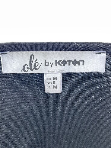 m Beden siyah Renk Koton Bluz %70 İndirimli.