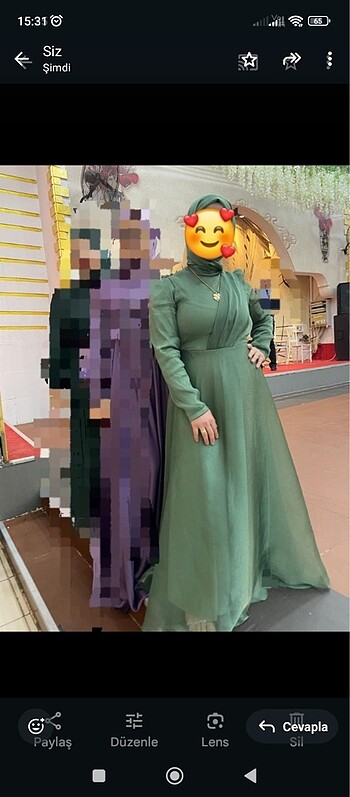 Tesettür elbise