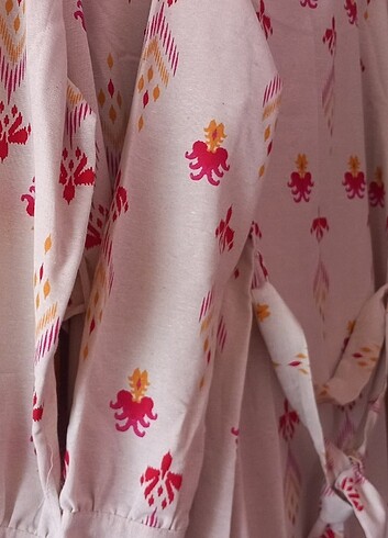 44 Beden Ham keten düğmeli boydan tunik. Sıfır ürün. #tesettür #tunik #f