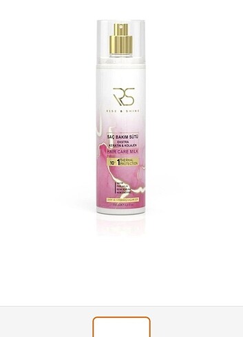 Rise and shine keratin sütü 