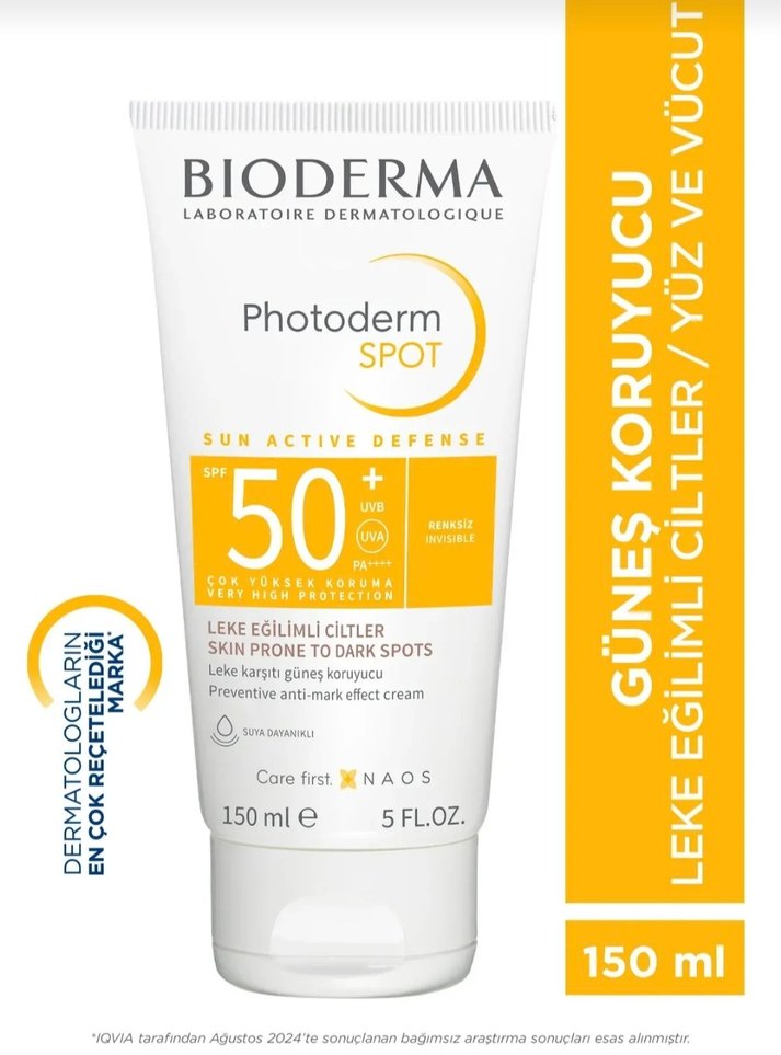 Bioderma Photoderm Spot SPF 50+ Koyu Leke Koruyucu 150 ml - Görsel 2