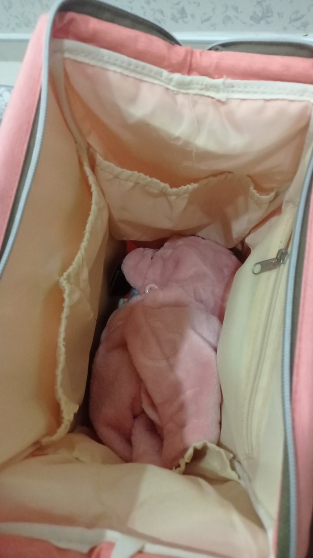 Pembe Bebek Bakım Çantası - Görsel 4