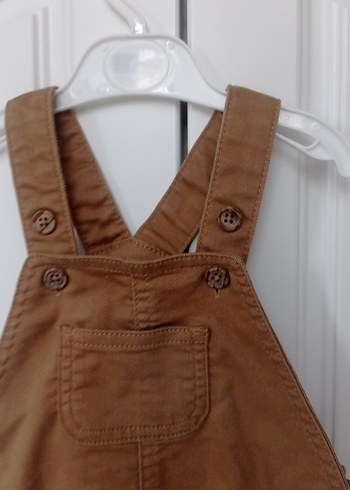 Kahverengi Erkek Çocuk Süet Tulum - Görsel 2