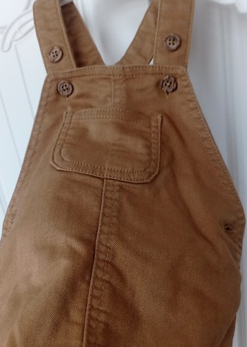 Kahverengi Erkek Çocuk Süet Tulum - Görsel 3