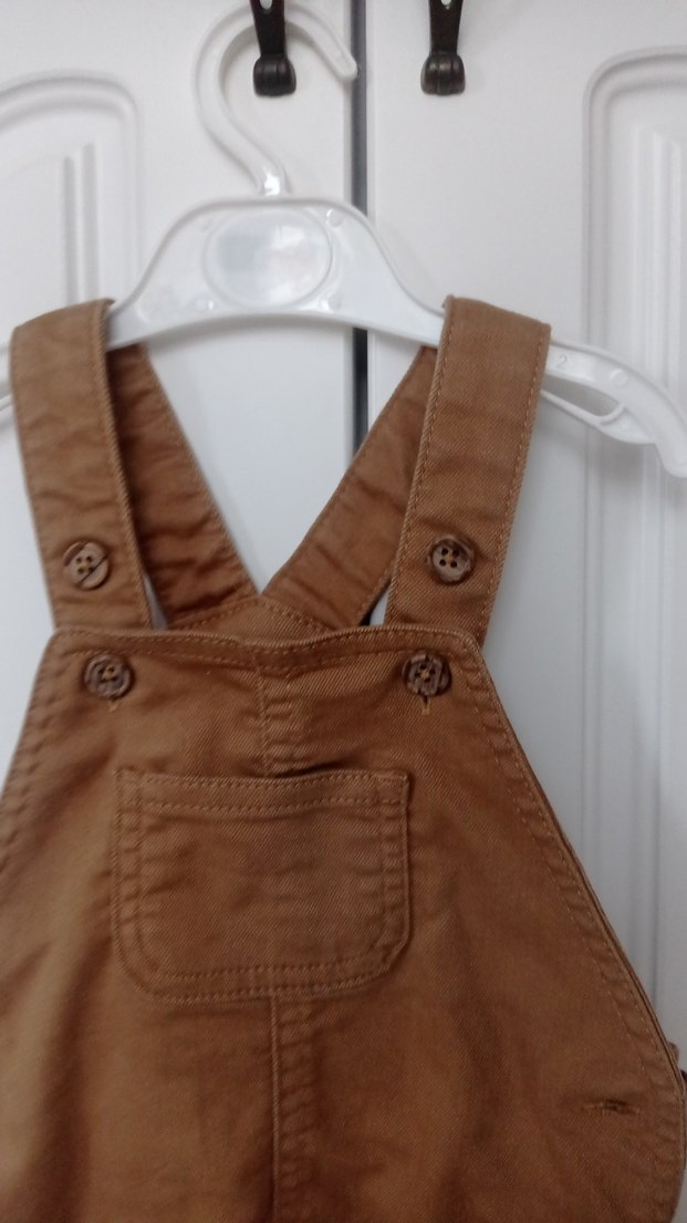 Kahverengi Erkek Çocuk Süet Tulum - Görsel 2