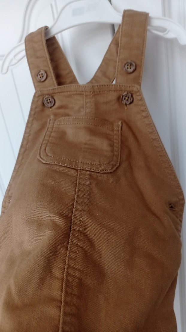 Kahverengi Erkek Çocuk Süet Tulum - Görsel 3