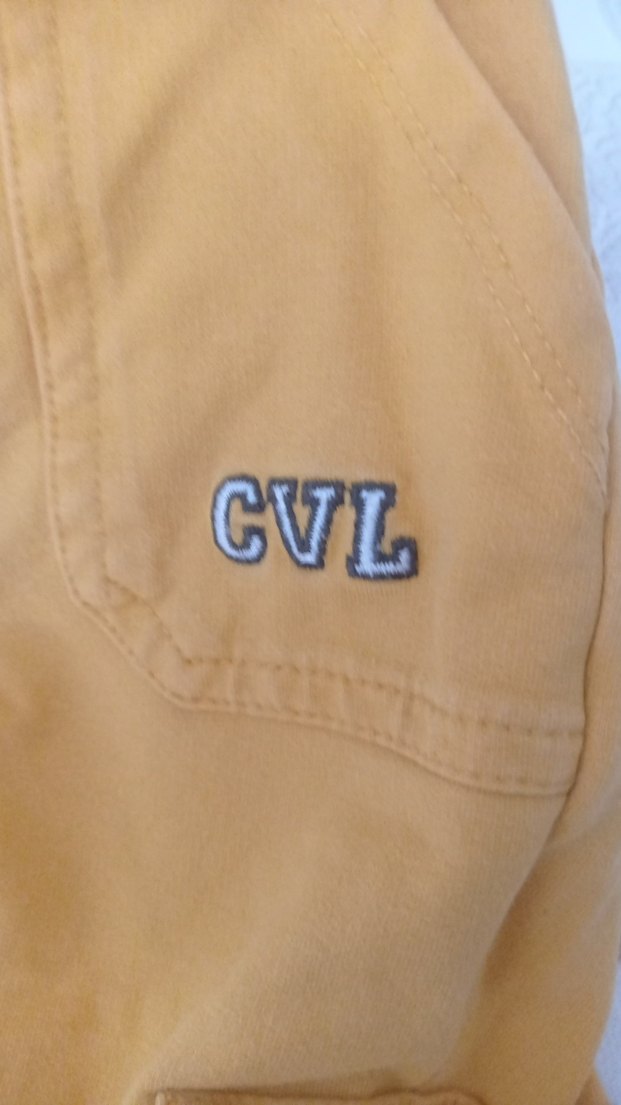 Sarı Rahat Kesim Erkek Çocuk Pantolonu - Görsel 2