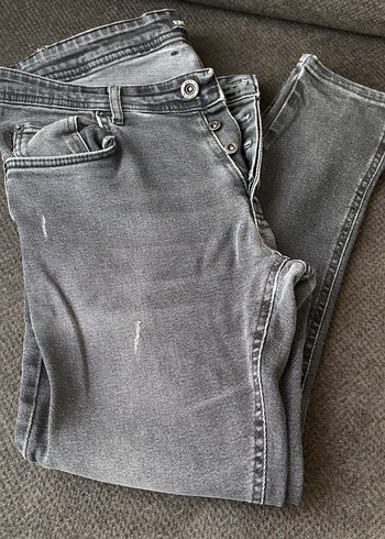 Mavi Jeans Gri Yikamali Denim Jean
