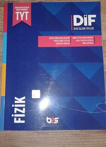 Bes yayınları tyt fizik DİF