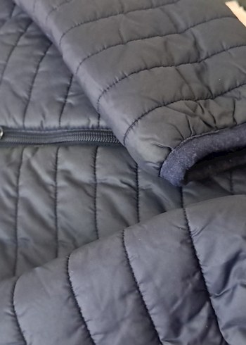 Erkek Çocuk Gri Fermuarlı Mont - Görsel 2