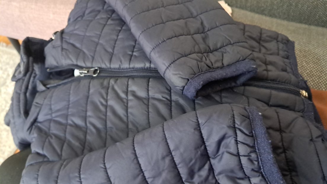 Erkek Çocuk Gri Fermuarlı Mont - Görsel 2