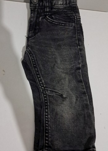 Gri Erkek Çocuk Denim Pantolon - Görsel 3