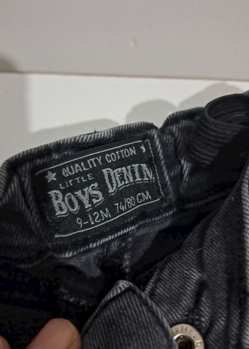 Gri Erkek Çocuk Denim Pantolon - Görsel 8