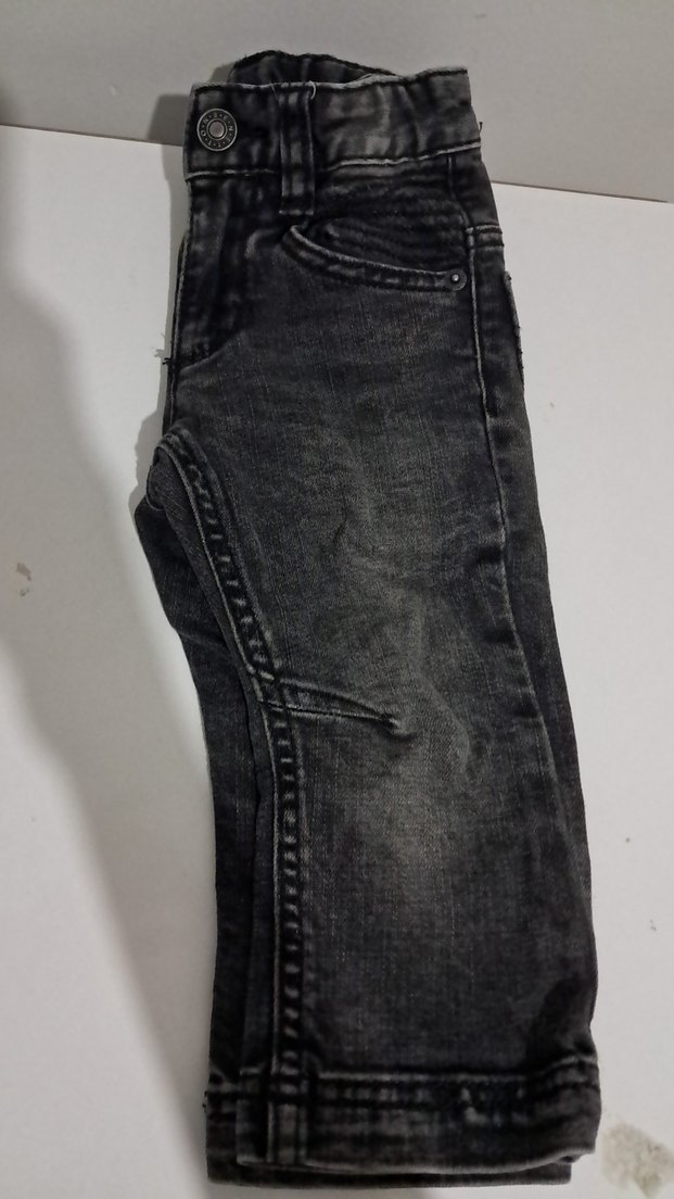 Gri Erkek Çocuk Denim Pantolon - Görsel 3