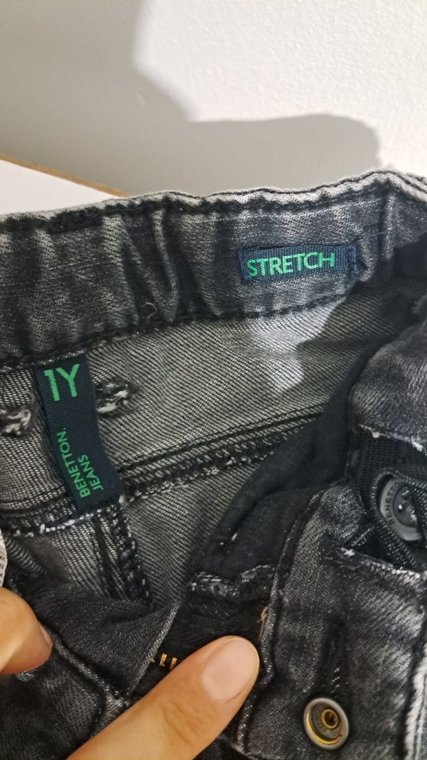 Gri Erkek Çocuk Denim Pantolon - Görsel 4