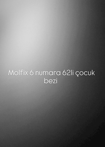 Molfix 6 Beden: 16+ kg