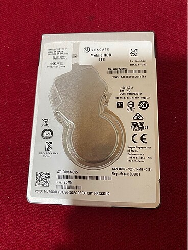 1 tb harddisk sağlık 0