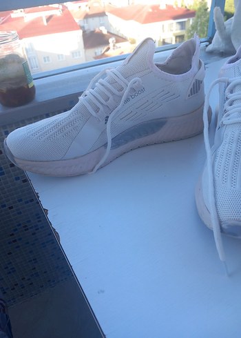 Nike Beyaz Bağcıklı erkek Spor Ayakkabı