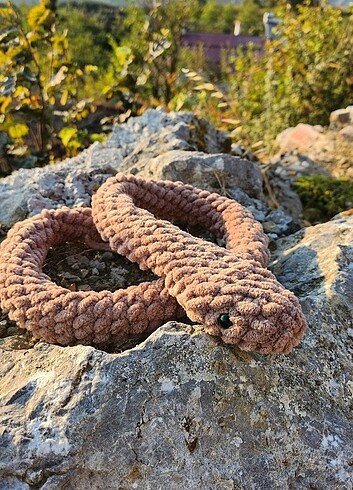 Amigurumi yılan 