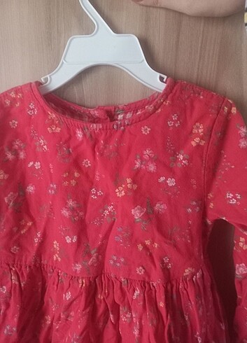 24-36 Ay Beden pembe Renk 2 adet elbise