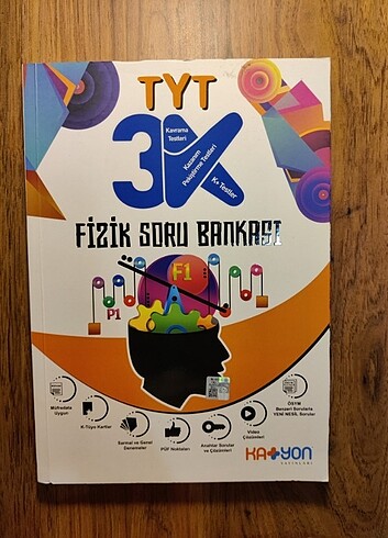 TYT FİZİK SORU BANKASI KATYON YAYINLARI