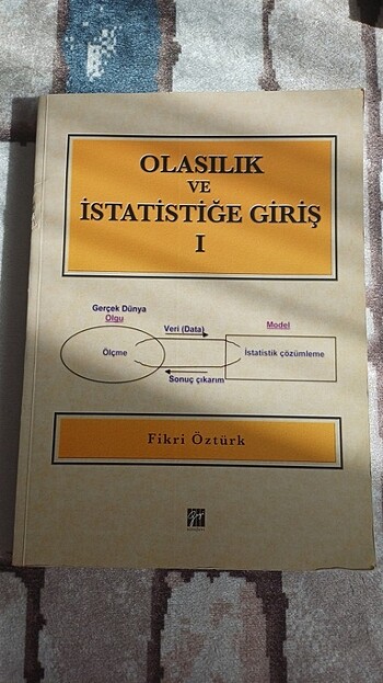 Olasılık ve İstatistiğe Giriş 1, Fikri Öztürk