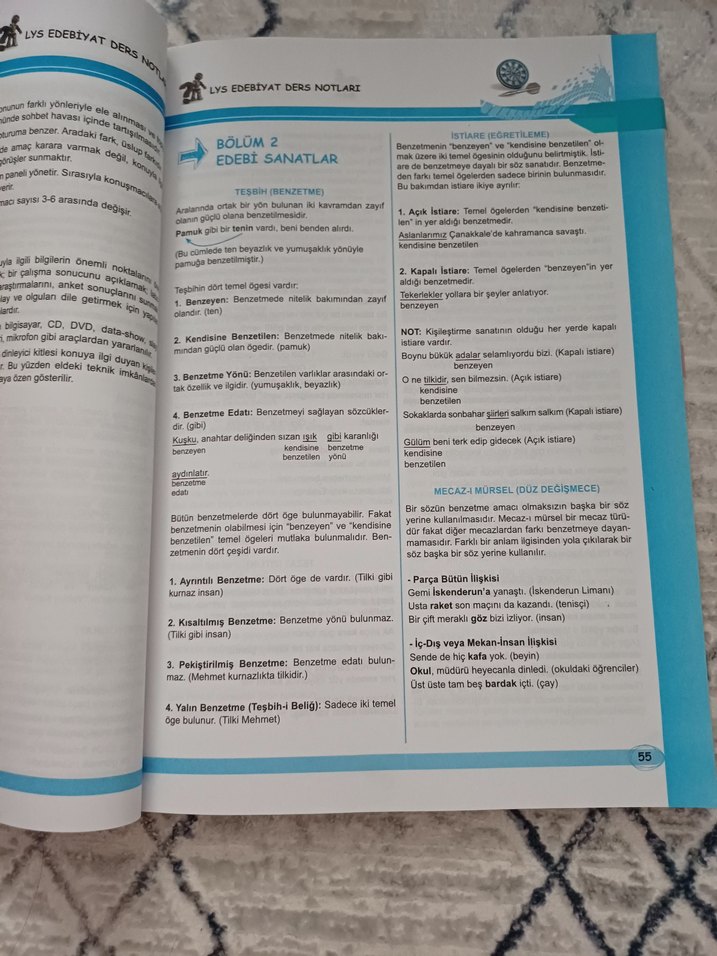LYS Edebiyat Şifreleme Teknikleri Kitabı - Görsel 4