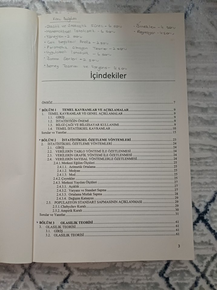 KPSS İstatistik Soru ve Yanıtlar Kitabı - Görsel 2