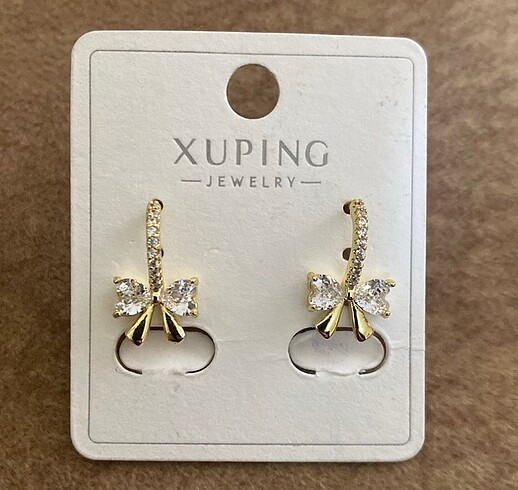 Diğer Xuping kurdele taşlı küpe