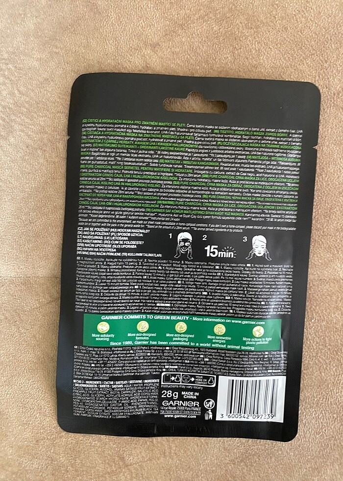 Garnier maske - Görsel 2