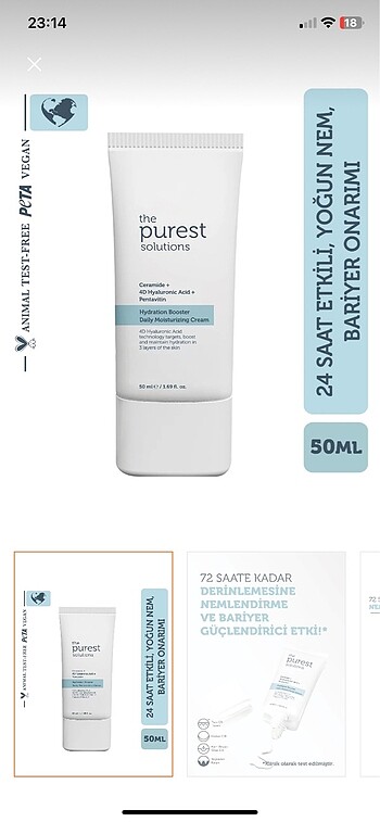 The Ordinary The purest nemlendirici