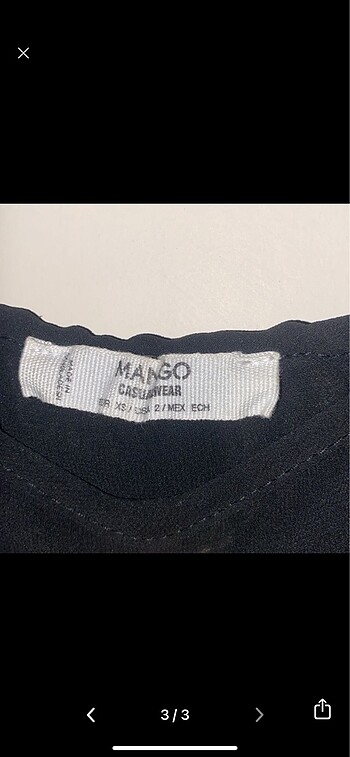 xs Beden MANGO Elbise