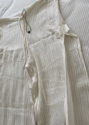 Bikini üstü plaj pantolonu etliketli - Görsel 2