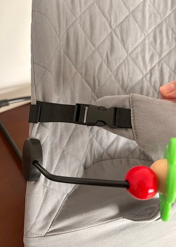 Gri Bebek Kanguru Oyuncaklı , sallanan ana kucağı - Görsel 2