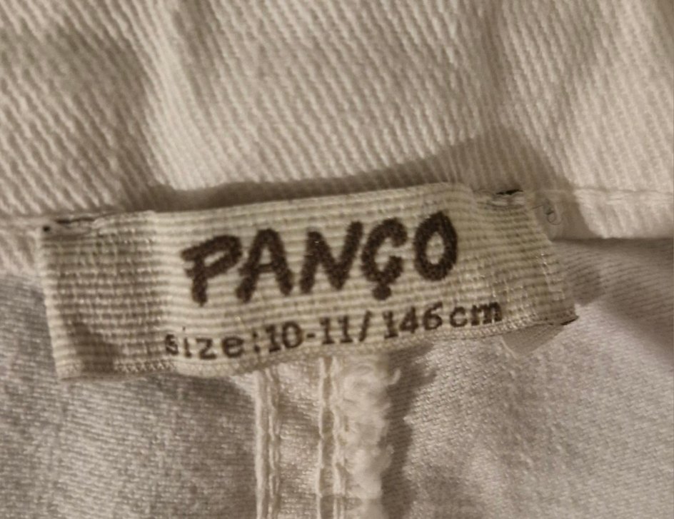 Düğmeli Beyaz Erkek Şort - Görsel 2