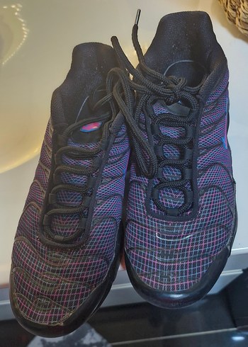 Mor Bağcıklı Nike  Spor Ayakkabı - Görsel 2