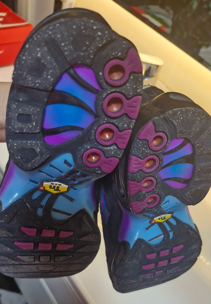 Mor Bağcıklı Nike  Spor Ayakkabı - Görsel 4